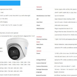 HIKVISION COLORVU POE CCTV SYSTEM IP UHD 8MP NVR 4K 5MP 24/7 COLORVU CAMERA KIT 4CH NVR 2x Cameras 1TB HDD